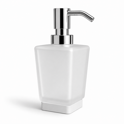 Seifenspender - Glas trifft Messing