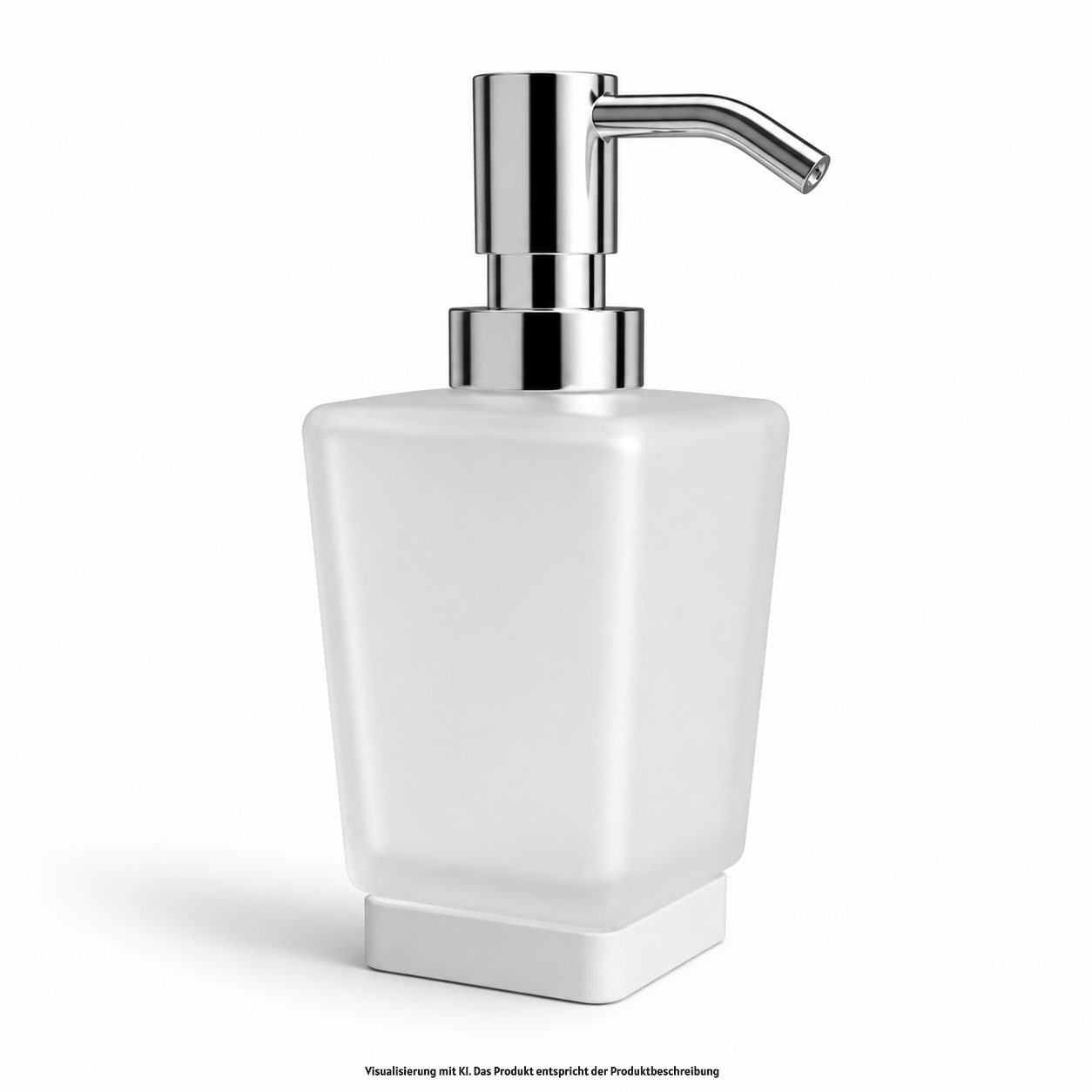 Seifenspender - Glas trifft Messing
